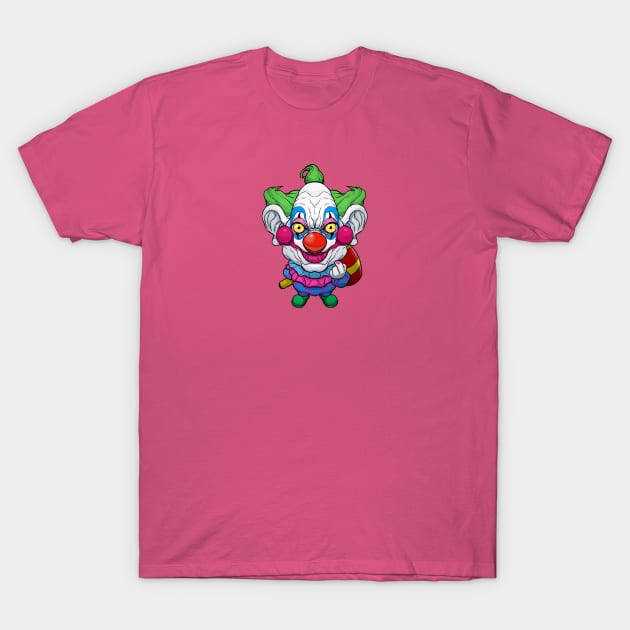 Jumbo from Killer Clowns from Outer Space T-Shirt by Casey Edwards